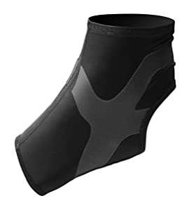 Antar AT53041 SR Sprunggelenk Bandage mit Tapes für Rechtes Bein, Kleine, schwarz, 30 g