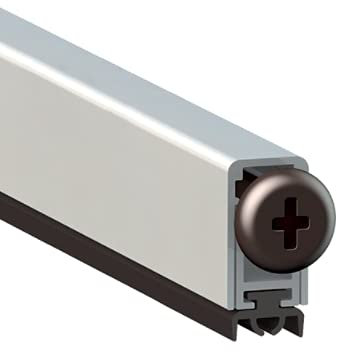 Paraspifferi con regolazione automatica ad incasso COMAGLIO serie 920 MADE IN ITALY per porte in legno e porte in alluminio lunghezza cm.93