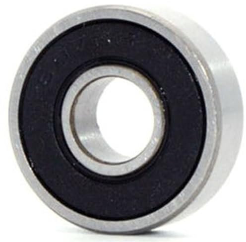 Konrunppy 10 Stück 607-2RS Kugellager, 7x19x6mm Gummi doppelt abgedichtete Rillenkugellager