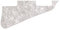 Pickguard Gitarre ML-Factory® LP-Style 3-lagig white pearl