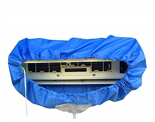 HiCOZZIE Grande Copertura per la Pulizia del Condizionatore d'Aria Doppio Strato di Ispessimento Borsa per la Pulizia della Polvere Protettiva Montata Lavaggio Mini Kit di Pulizia Diviso 2,4 M