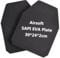 Airsoft EVA Foam Protective Plate 2Pcs, EVA Foam Simulated Sapi Board Tactical Vest Front Rear Shock Absorbing Plates for Airsoft Carrier Paintball Military Games