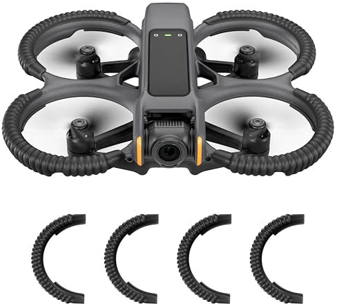 STARTRC Avata 2 Propellerschutz für DJI Avata 2 Drohne Protective Bumper Anti-Collision Shockproof Prop Protector für DJI Avata 2 Fly More Combo Zubehör Orange