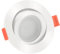 luxvenum Smart Home LED Einbaustrahler 24V 6W - 1x dimmbare LED Deckenleuchte extra flach nur 25mm, 120° Abstrahlwinkel, 90 CRI, Deckenspots für Flur, Wohnzimmer, Küche, Farbe Weiß, 3000K