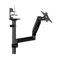 Single/Dual/Triple Monitor Stand Single Monitor Mount Arm, 13-34 Inch Fully Adjustable Gas Spring Monitor Hanger with C-Clamp Base and VESA 75/100mm, Holds up to 19.8lbs Monitor Mount Arm