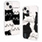 Yirlbey 2 Stück für iPhone 14 / iPhone 13 6,1 Hülle Katze Durchsichtig Handyhülle Aesthetic Muster Design Motiv, Weiche Flexibel Anti-Kratzer TPU Bumper Dünn Schutzhülle Mädchen Transparent Case