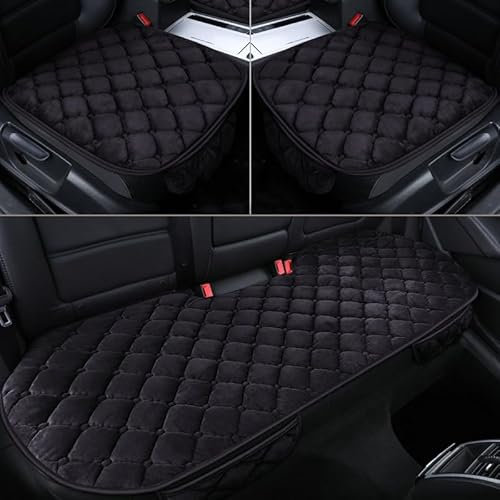 Auto Sitzkissen Sitzbezüge für Audi A6 C4 4A A6 C5 4B A6 C6 4F A6 C7 4G A6 C8 Avant Allroad A7 Sportback, Rutschfester Sitzauflage Weiches Autositzschoner, Sitzkissen Vorne und Hinten Ohne Rückenlehne