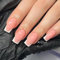 French False Nails - 24Pcs Square French Fake Nails with Glue - Press on Nails Pattern - Stick on Nails - Full Cover Acrylic Square False Nail Tips for Women Girls Nail Art