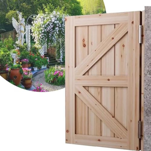 Porte a battente per interni in stile saloon – Divisorio per bar cucina bagno – chiusura automatica a mezza vita porta (W50 x H90 cm) per decorazione domestica rustica