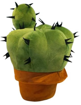 AQCQDQ Kaktus-Kissen, Kaktus Plüschtier, Kaktus-Plüschkissen, Plüsch Kaktus Gefüllte Puppe Spielzeug, Für Unisex Kuschelig Erwachsene Schlafen, Kissen, Geburtstage, Weihnachten (37CM,Kaktus)