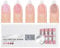 Sxett 150Pcs French Tips Press On Nails Pre Appliedand Primer Matte Finish False Nails for SalonNails
