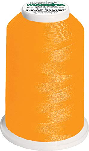 Madeira M9120-8500 Overlock-Gewinde, Polyester, 8500 Grün, 1000 m
