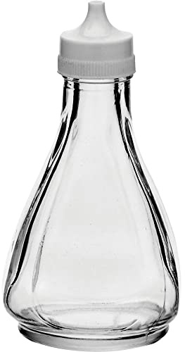 UTOPIA, Öl/Essig c6041 a-000000-b12048 Essig Flasche, Weiß Kunststoff Top (12 pieces)