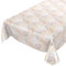 ANRO Wachstuchtischdecke Wachstuch Wachstischdecke Tischdecke abwaschbar Abstrakt Stimmung Laub Beige 100 x 140cm