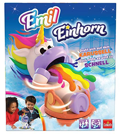 Goliath - Emil Einhorn - Das rasante Actionspiel für kleine Einhornliebhaber - Ab 4 Jahren
