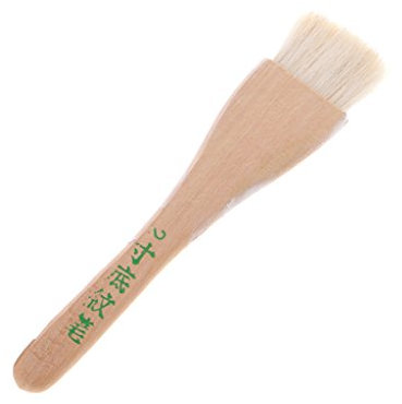 fatteryu Poignée De Cheveux De Chèvre Art Fournitures Aquarelle Acrylique Bois Bois Peinture Pinceau Six Tailles