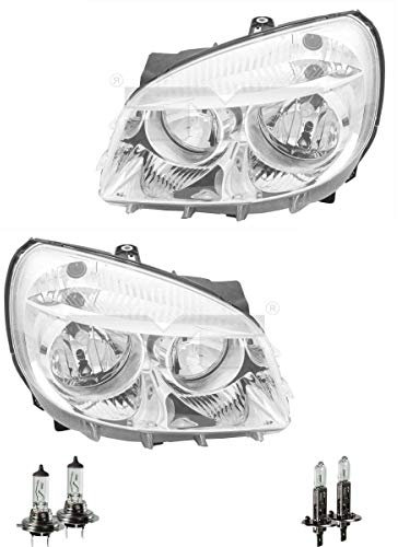 Scheinwerfer Set rechts & links H1/H7 für Doblo Cargo 223 119 inkl. OSRAM Lampen ohne Stellmotor LWR