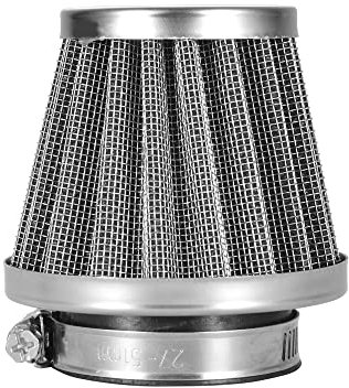 WOOSTAR Filtro Aria Alluminio Moto 44mm Sostituzione per CB CG 200cc 250cc GY6 150cc Dirt Pit Bike Motore