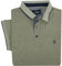 Polo Uomo Manica Corta Puro Cotone Oxford con Taschino e Bottone M L XL XXL XXXL (M, Verde, m)