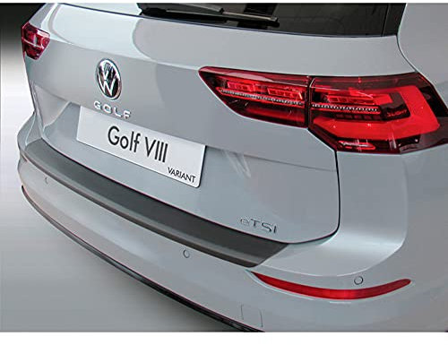 RGM ABS Heckstoßstangenschutz kompatibel mit Volkswagen Golf VIII (CD) Variant 2020- incl. GTI & R Schwarz
