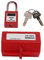 CHICIRIS Electrical Lockout Tagout Kit, Impact Resistant Thicker Plug Lockout Temperature Resistance with 38mm Padlock for Industrial Chemical Electric Power