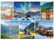 MyPuzzle Norwegen - Lofoten, Nordlichter und Geirangerfjord - Premium 1000 Teile Puzzle - MyPuzzle Sonderkollektion von Starnberger Spiele