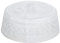 IBLUELOVER Bonnet Musulman Islamique Homme Broderie - Chapeau de Prière Namaz Kufi en Coton - Casquette Calotte Traditionnel Arabe Rond pour Eid Ramadan Prier - Cadeau d'été