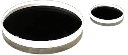 ERBER Optische Quarzglasplatte Durchmesser 25 x 0,5/1/2 mm Spot Jgs1 Far Ultraviolet Coating Substrat (Farbe: 25 mm x 1 mm)