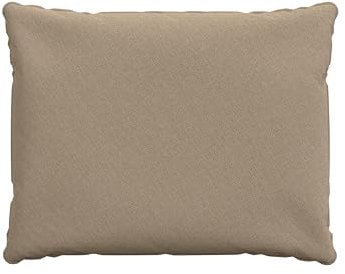 POKAR Rückenkissen Stuhlkissen Rückenlehne für Stuhl Rattanmöbel Gartenmöbel Kissen Outdoor Rückenpolster Lounge Polster 50x40x15 cm, Beige