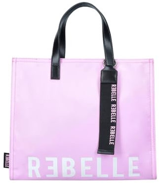 Borsa a mano Electra in Nylon Shocking Rose
