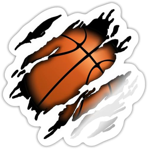 Basketball Geschenke Ball Sport Geschenkideen Sticker Aufkleber