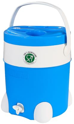 Glacière Fontaine avec Robinet 15L Cactus Sotufab Plast (Bleu Sidi Bousaid)