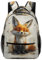 VesFy Niedlicher Fuchs Junge Rucksack Tier Ranzen Für Schule Daypack Buchtasche Büchertasche Mädchen Junge Kinder One Size