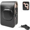 Rieibi PU Leather Protective Camera Case for Insatx Mini LiPlay Instant Camera- for Instax Mini Liplay case with Adjustable Strap