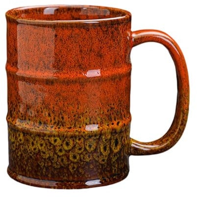 toxaaiwr Coffee Mug 20 oz Coffee Mugs Ceramic Large Tea Cup for Office and Home Dishwasher and Microwave Safe 20oz Drinking Mug Ceramic Coffee Mug Orange