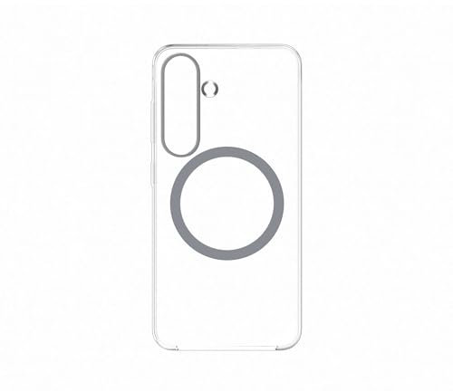 Designed for Samsung ITFIT Clear Magnet Case für Galaxy S25, Handy-Hülle mit Magnet zum Anbringen von Gadgets, Qi2-Charger kompatibel, Schutz, Transparent