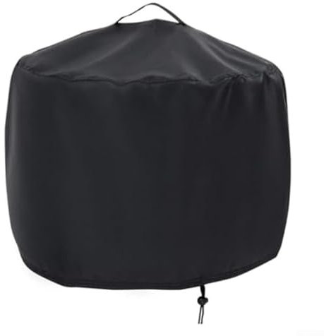 420D wasserdichte Feuerschutzhaube mit integrierten Griffen und winddichten Funktionen für den Außenbereich (420D: 61 x 69 cm)