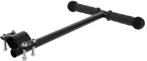 Kinderwagen Griffverlängerung 3cm, Ergonomischer Griff für Eltern | Kunststoff und Edelstahl, Rutschfeste Oberfläche, Einfache Montage, für Ausflüge und Einkauf