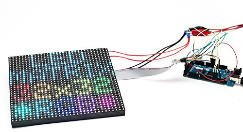 Adafruit 32x32 RGB LED Matrix Panel, 5 mm Rastermaß 2026