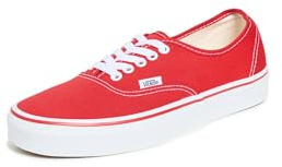 Vans Unisex Erwachsene Authentic Sneaker, Red, 38.5 EU