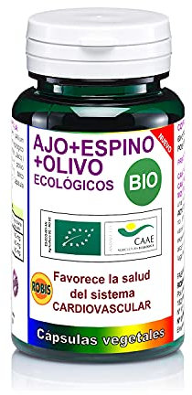 Robis Ajo Espino Olivo Bio Complemento Alimenticio Ecológico - 60 Cápsulas