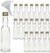 mikken Botella de cristal transparente, 20 x 40 ml, 12 unidades
