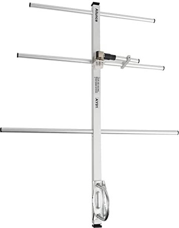 Ailunce AY01 UHF Yagi Antenne Tragbare Outdoor Antenne Basisstationen 400-470MHz Funkgerät Antenne Kompatibel mit Ailunce HD1 RT3S Baofeng Yaesu Kenwood HYT Ham Mobile Digitalradio/Repeater (1 STK.)