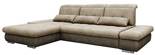 VitaliSpa Sofa L Form Hampton, Beige, 300 x 180 cm Linke Ecke