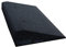 bepco Bordsteinkanten-Rampe, LxBxH: 50 x 25 x 8 cm aus Gummi (schwarz) Auffahrrampe,Türschwellenrampe, mit eingelagerten Unterlegscheiben zur Befestigung