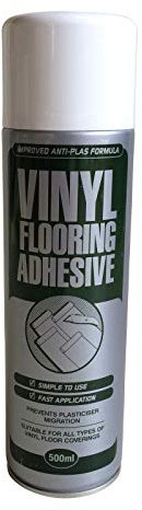 Vinyl Spray Adhesive Glue For Vinyl Flooring (4 Tins)