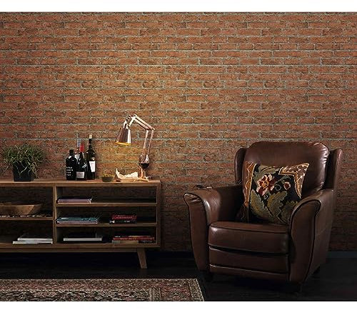 Rasch Tapeten Vliestapete (Modern) rot 10, 05 M x 0, 53 M Selection 504811