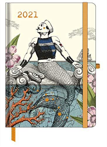 GreenLine Diary Fabulous World of PABUKU 2021 - Buchkalender - Taschenkalender - 16x22