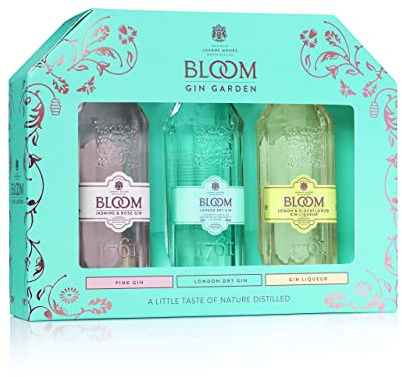 Bloom Gin Taster Gift Set - 3 x 5 cl