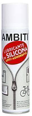 AMBITI | Lubricante de Silicona Anti-Adherente | Spray | Cremalleras de Avances y Juntas de Gomas | Volumen 250 ml
